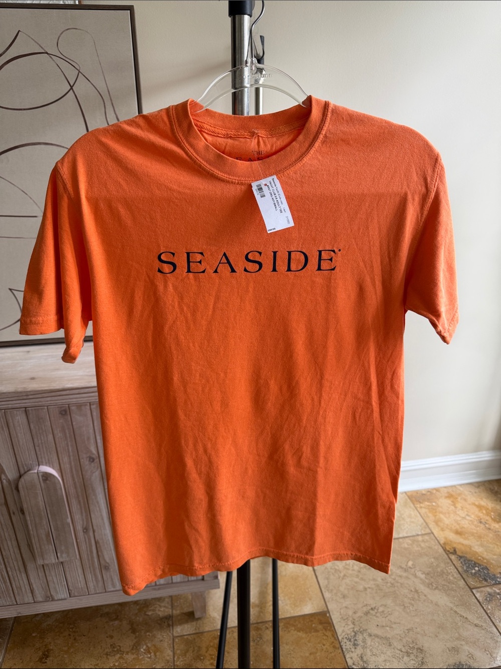 Seaside Women's Orange Short Sleeve Tee